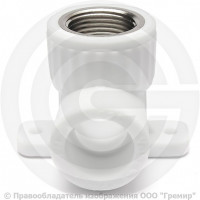Водорозетка PP-R белая ВР (ВН) Дн 25-3/4" 90гр Pro Aqua