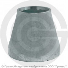 Переход 45х2,5-25х1,6 (Ду 40-20) оцинкованный концентрический ГОСТ 17378