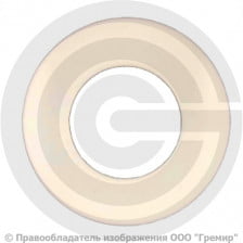 Прокладка фторопластовая Ф-4 блистер 4 шт. Ду-15 (1/2") 19х10мм h=2мм Симтек