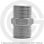 Ниппель нержавеющий AISI 316 НР (НАР) Ду-10 (3/8")