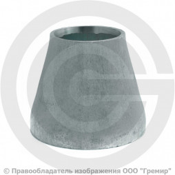 Переход 33,7х3-26,9х3 (Ду 25-20) оцинкованный концентрический исп.1 шовный