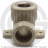 Водорозетка PP-R серая ВР (ВН) Дн 25-3/4&quot; 90гр Pro Aqua