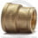 Муфта латунная переходная ВР (ВН) Ду 25-20 (1"-3/4") LD