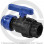 Кран ПНД компрессионный Дн 20-1/2" Ру-16 ВР (ВН) RTP (РосТурПласт)