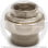 Муфта PP-R комбинированная разъемная серая ВР (ВН) Дн 32-3/4" Pro Aqua
