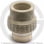Муфта PP-R комбинированная под ключ серая НР (НАР) Дн 40-1 1/4" VALFEX