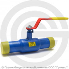 Кран стальной под приварку Ду-20 Ру-40 L=230мм МАРШАЛ 11с67п 2ЦП.00.1.040.020/015