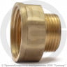 Переход латунный (переходник) ВР-НР (ВН-НАР) Ду 10-8 (3/8&quot;-1/4&quot;) VALFEX