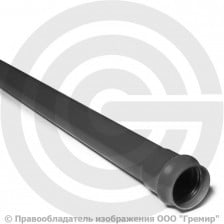 Труба НПВХ (ПВХ) 100 клеевая серая SDR21 Дн 75х3,6 Ру-10 напорная L=3м Aquaviva