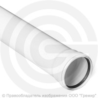Труба PP-M с раструбом бесшумная белая Дн 110х3,4 безнапорная L=0,5м в/к RTP (РосТурПласт) Труба PP-M с раструбом бесшумная белая Дн 110х3,4 безнапорная L=0,5м в/к RTP (РосТурПласт)