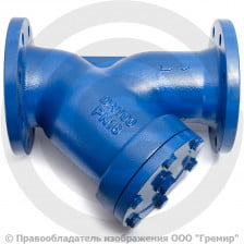 Фильтр сетчатый чугунный фланцевый ФСФ Ду-65 Ру-16 (Т<300°С) ABRA YF-3016
