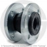 Вибровставка резиновая фланцевая Ду-50 Ру-10/16 EPDM Tecofi DI7240N