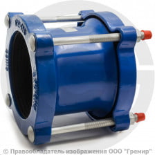 Муфта чугунная соединительная Ду-150 (Дн 159-182) Ру-10/16 ДРК Benarmo