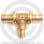 Тройник бронзовый для PE-X труб Дн 16-16-16 RAUTITAN PLATINUM RX Rehau