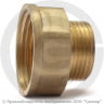 Переход латунный (переходник) ВР-НР (ВН-НАР) Ду 25-20 (1&quot;-3/4&quot;) VALFEX