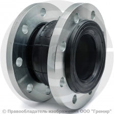 Вибровставка резиновая фланцевая Ду-80 Ру-10/16 EPDM Tecofi DI7240N