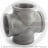 Крестовина чугунная ВР (ВН) Ду 40 (1 1/2&quot;)