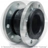 Вибровставка резиновая фланцевая Ду-125 Ру-10/16 EPDM Tecofi DI7240N