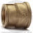Муфта латунная переходная ВР (ВН) Ду 15-10 (1/2&quot;-3/8&quot;) VALFEX
