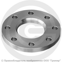 Фланец свободный нержавеющий AISI 304 (CF8) 1-300-10 DIN 2642 Фланец свободный нержавеющий AISI 304 (CF8) 1-300-10 DIN 2642
