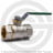 Кран латунный Ду-50 (2&quot;) Ру-35 ВР (ВН) хром рычаг Giacomini R250W