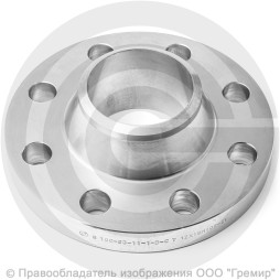 Фланец воротниковый нержавеющий 125-63-11-1-B-12х18н10т-IV ГОСТ 33259-15