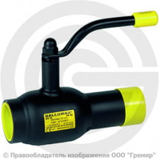 Кран стальной резьба-сварка Ду-20 (3/4") Ру-40 L=153мм Broen Ballomax КШТ 60.101.020