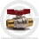 Кран латунный Ду-15 (1/2") Ру-42 НР (НАР) никель полнопроходной бабочка Giacomini R913