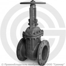 Задвижка стальная фланцевая Ду-300 Ру-16 (Т<425°С) 30с41нж Китай