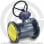 Кран стальной фланцевый с редуктором Ду-150 Ру-25 L=350мм Danfoss JIP/G-FF