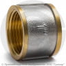 Муфта латунная ВР (ВН) Ду-20 (3/4&quot;) никель Aquasfera
