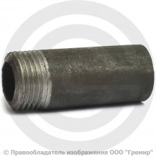 Резьба стальная удлиненная L=50мм Ду-15 (1/2") КАЗ