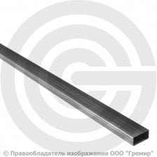 Труба 40х20х2 нержавеющая AISI 304 профильная матовая EN 10219-2 (ASTM A554)