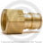 Муфта латунная для PE-X труб Дн 16-1/2&quot; ВР (ВН) РОС