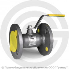 Кран стальной фланцевый Ду-32 Ру-40 L=140мм LD КШ.Ц.Ф. 032.040.Н/П