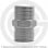 Ниппель нержавеющий AISI 304 НР (НАР) Ду-20 (3/4")