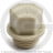 Заглушка PP-R серая НР (НАР) Дн 3/4&quot; Pro Aqua