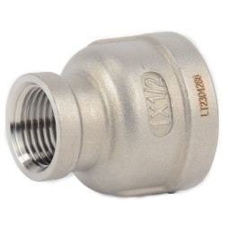 Муфта нержавеющая AISI 304 переходная Ду 50-40 (2"-1 1/2")