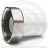 Штуцер PP-R с накидной гайкой белый Дн 20-3/4&quot; Pro Aqua