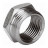 Футорка латунная ВР-НР (ВН-НАР) Ду 15-20 (1/2&quot;-3/4&quot;) никель SantechSystems