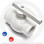 Кран PP-R Дн 20-1/2" ВР (ВН) белый RTP (РосТурПласт)