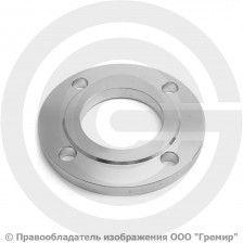 Фланец плоский нержавеющий 80-6-01-1-B-12х18н10т-IV ГОСТ 33259-2015