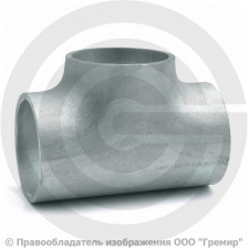 Тройник 219х6-108х6 (Ду 200-100) оцинкованный переходной ГОСТ 17376