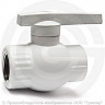 Кран PP-R Дн 25-3/4&quot; ВР (ВН) белый RTP (РосТурПласт)