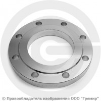 Фланец плоский нержавеющий с зеркалом AISI 304 (CF8) 1-32-16 ГОСТ 12820