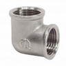 Уголок (угольник) латунный ВР (ВН) Ду-15 (1/2&quot;) никель SantechSystems