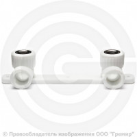 Планка PP-R монтажная белая ВР (ВН) Дн 25-1/2" PRO VALFEX