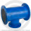 Тройник фланцевый ТФ Ду 300-200 (L=600-300) ВЧШГ с ЦПП цинк+AL ГОСТ ISO 2531-2012