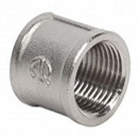 Муфта латунная ВР (ВН) Ду-15 (1/2") никель SantechSystems