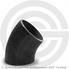 Отвод П45 32х3,5 (Ду-25) стальной (Ст.20) 45 градусов ГОСТ 17375